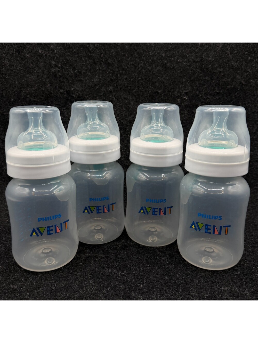 Philips AVENT Anti-Colic Baby Bottle with AirFree Vent 9oz 4pk